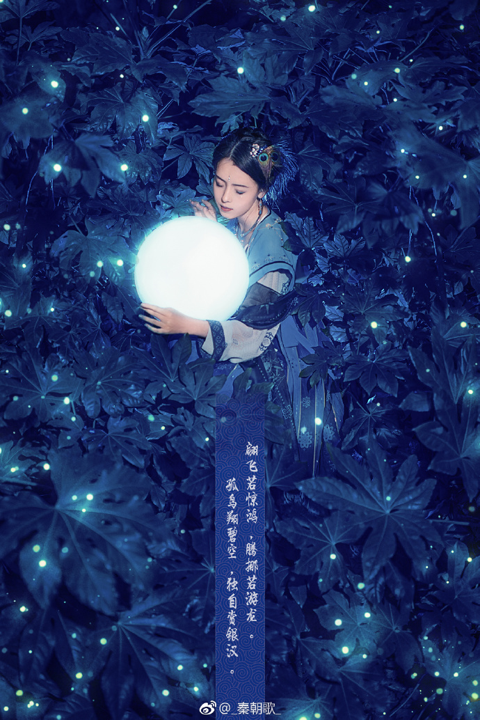 剑网3超话 # 汉服写真超话 [翩飞若惊鸿，腾挪若游龙。 孤鸟翔碧空，独赏银 预览 5