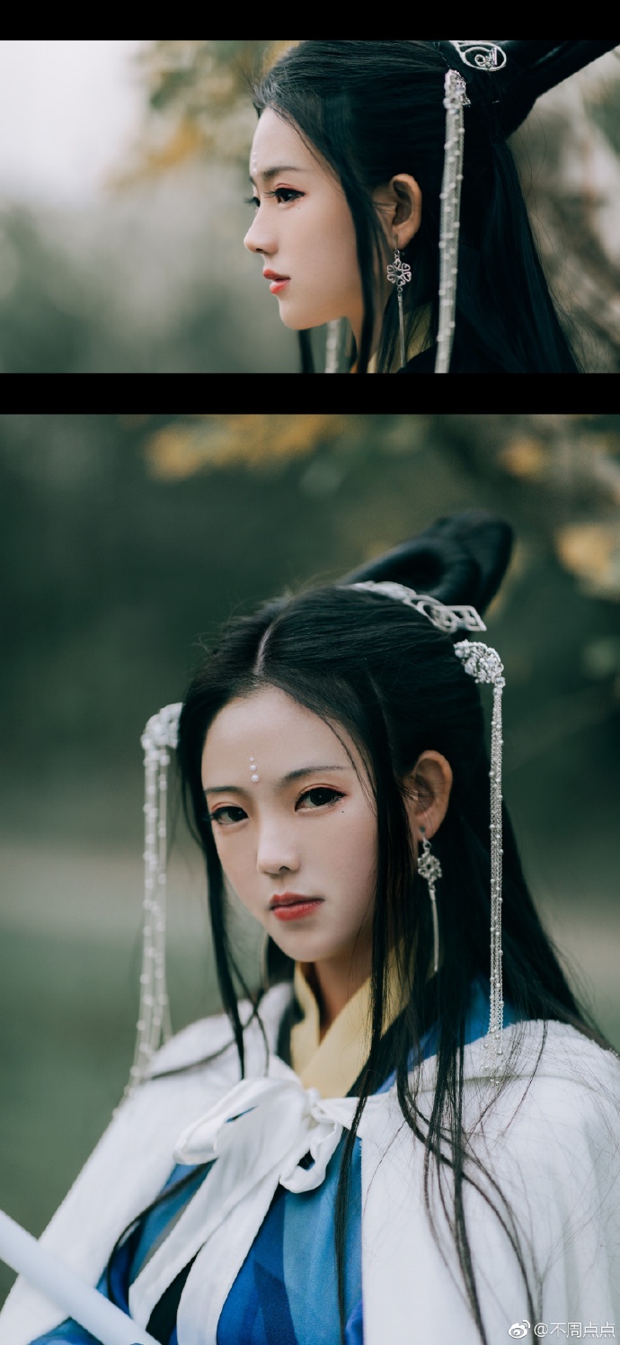 汉服超话汉服正片【江湖孤身，再无前尘】又名【今日说法——少女究竟死了没有】出镜 预览 4