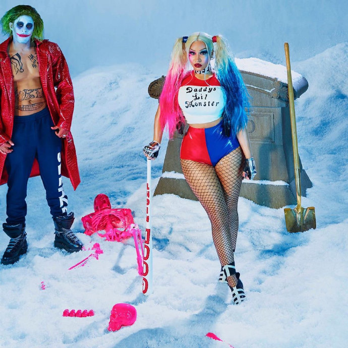 【我输了酥酥的】饶舌女皇Nicki Minaj 2019万圣节Cosplay 《 预览 1