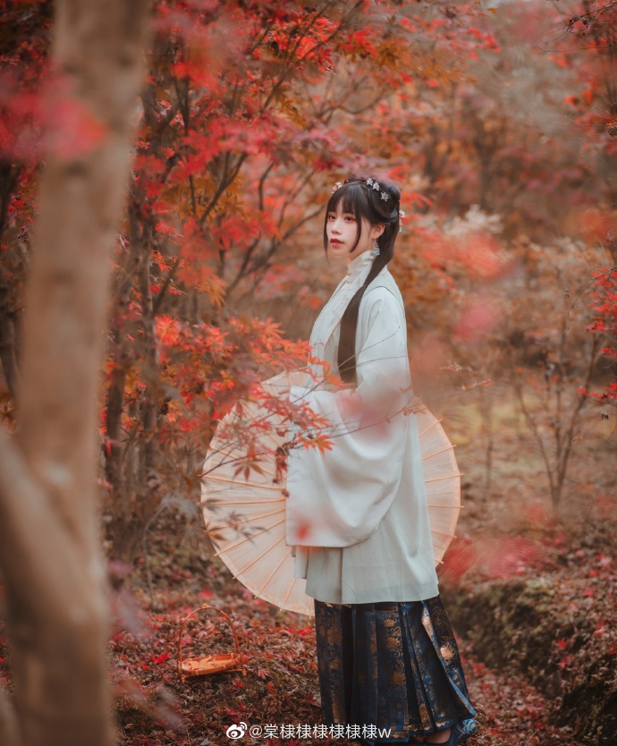 ## 一重山，两重山。山远天高烟水寒，相思枫叶丹。出镜：棠棣摄影：@拿相机的执义 预览 2
