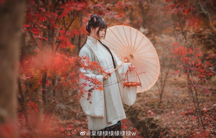 ## 一重山，两重山。山远天高烟水寒，相思枫叶丹。出镜：棠棣摄影：@拿相机的执义 预览 6
