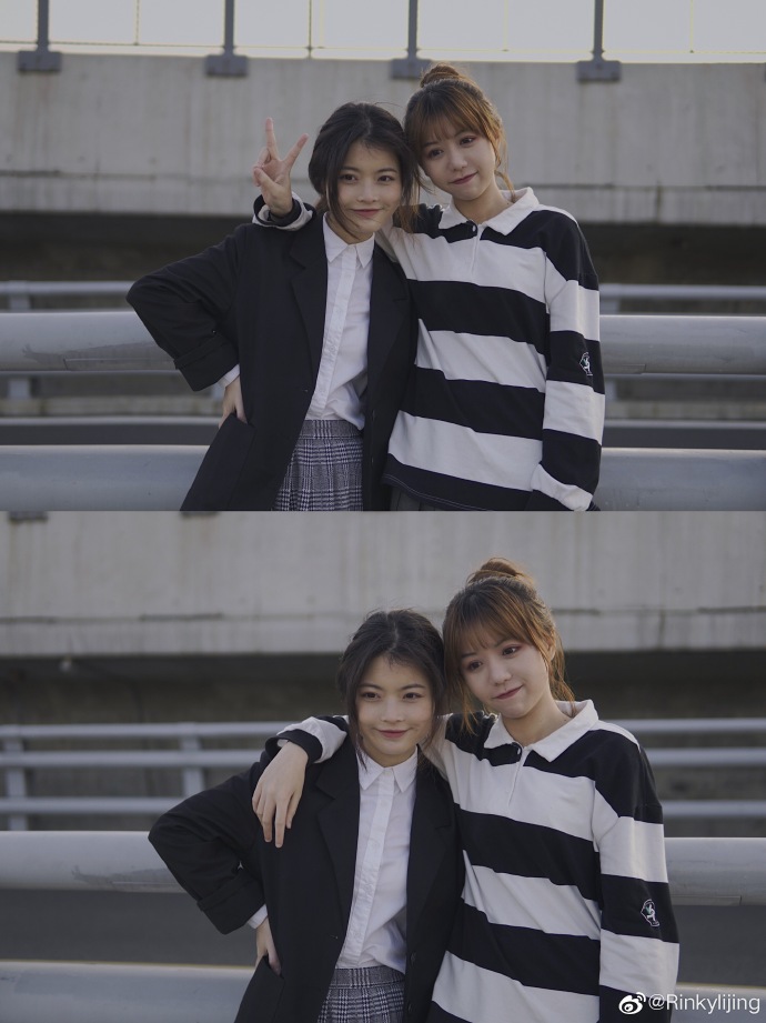 是春天该有的样子和@铁板豆腐小公主 穿一身伪jk制服装嫩啦！### ​ 预览 3