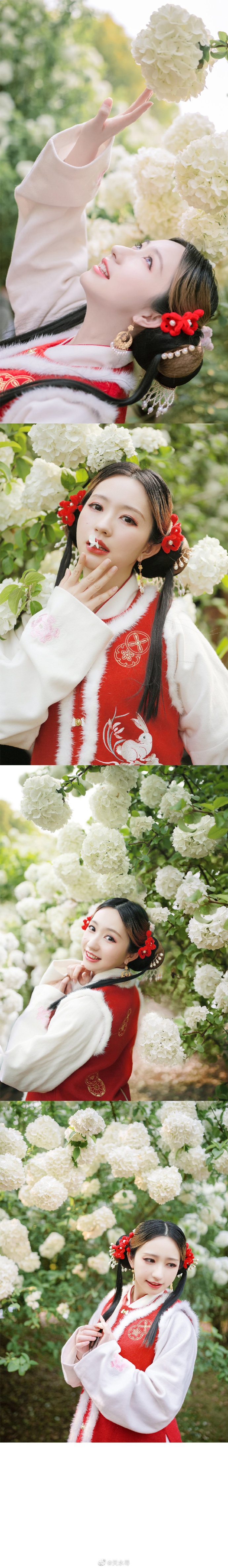 绣球花正片来啦~~多么不容易的一套片子呀~~看在咱这么难的份上，（有多难请看前前