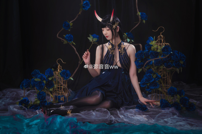 cos正片超话# 『 🦋 夜响的绝园 🦋 』✨能代：音音【O网页链接】✨P 预览 3