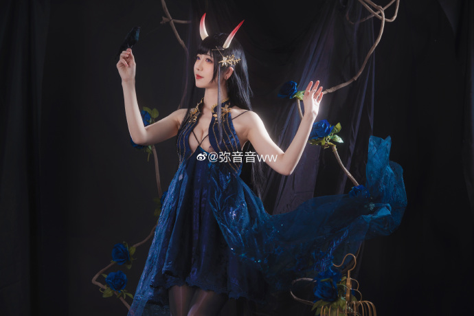 cos正片超话# 『 🦋 夜响的绝园 🦋 』✨能代：音音【O网页链接】✨P 预览 4