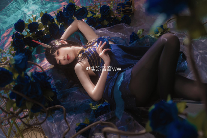 cos正片超话# 『 🦋 夜响的绝园 🦋 』✨能代：音音【O网页链接】✨P 预览 6