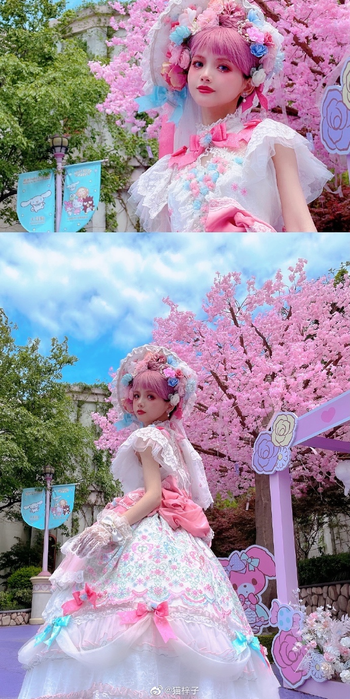LOLITA超话# 前天拍的照片超喜欢的，正片还没出来之前先放几张花絮ฅ۶•ﻌ 预览 6