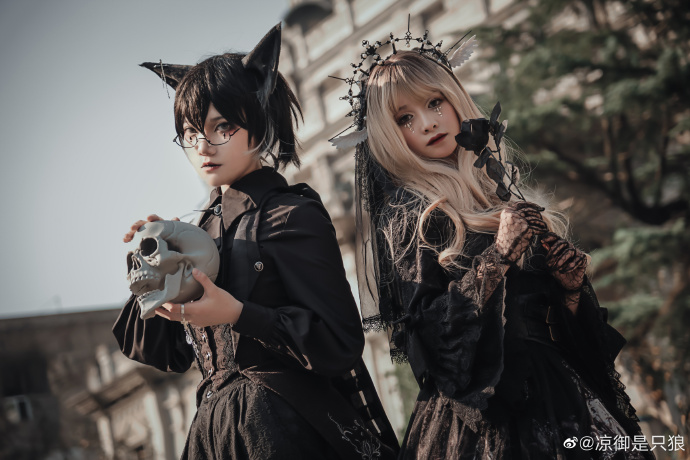 ### 『像我这样的坏蛋上不了天堂的』摄影：@孤独Lone 出境：@温瞳-you 预览 5