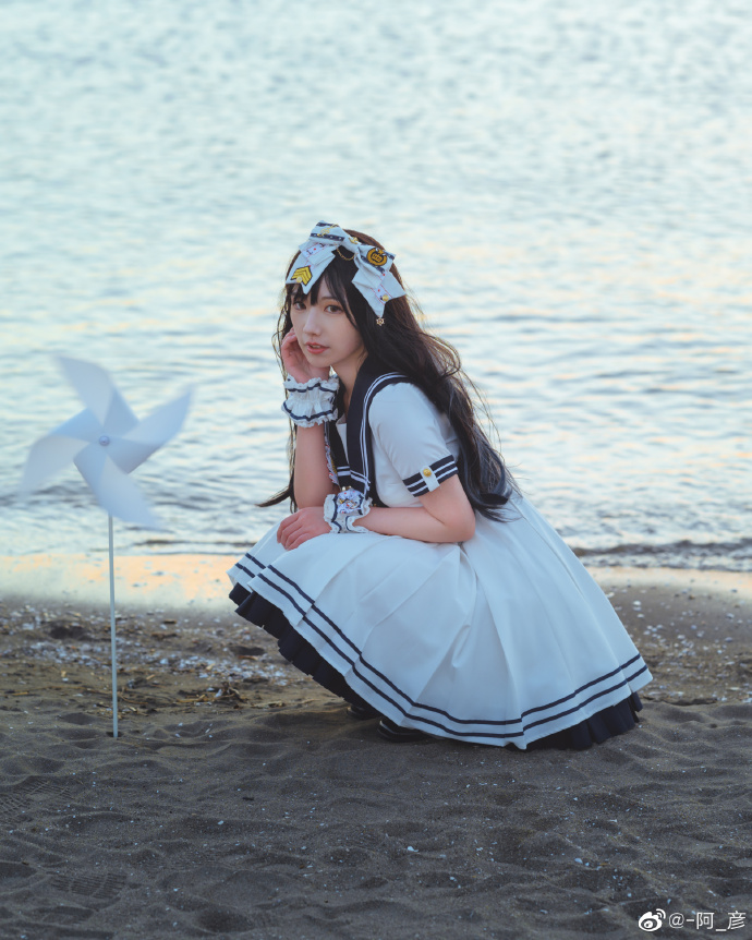 「海」梦回夏日海滩Model：@_颜颜喵_ @-Roka様- 给@贰叁Nakki 预览 1
