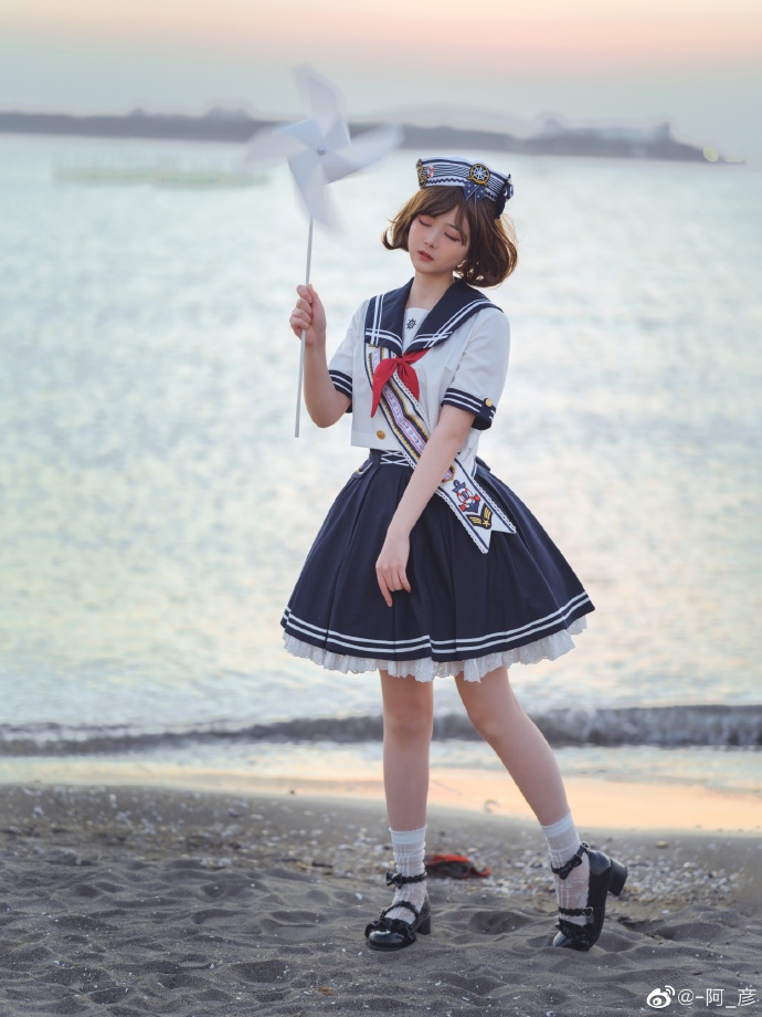「海」梦回夏日海滩Model：@_颜颜喵_ @-Roka様- 给@贰叁Nakki 预览 2