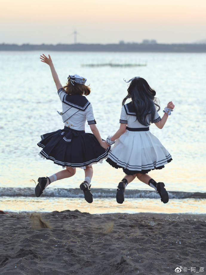 「海」梦回夏日海滩Model：@_颜颜喵_ @-Roka様- 给@贰叁Nakki 预览 3