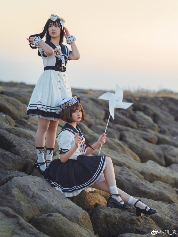 「海」梦回夏日海滩Model：@_颜颜喵_ @-Roka様- 给@贰叁Nakki 预览 4