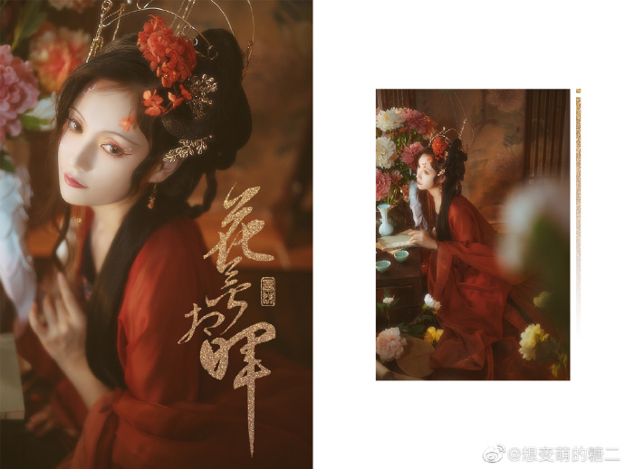 桃之夭夭，灼灼其华——————汉服私影——————### 摄影棚子造型后期@墨蛛 预览 4