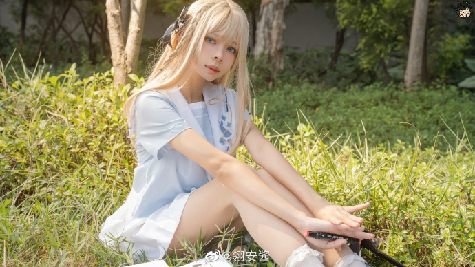 ### # 夏天的时候买到一条爱丽丝主题的水手服，终于有机会拍掉了！扑克牌是自己 预览 6