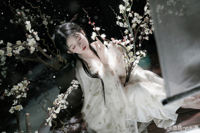### @悠然-yuki酱 ✖️@阿凝-Lylelee0831 “遥知不是雪 为 预览 4