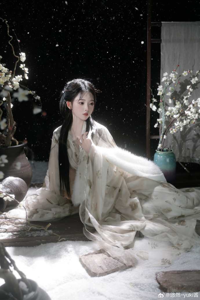 ### @悠然-yuki酱 ✖️@阿凝-Lylelee0831 “遥知不是雪 为 预览 6