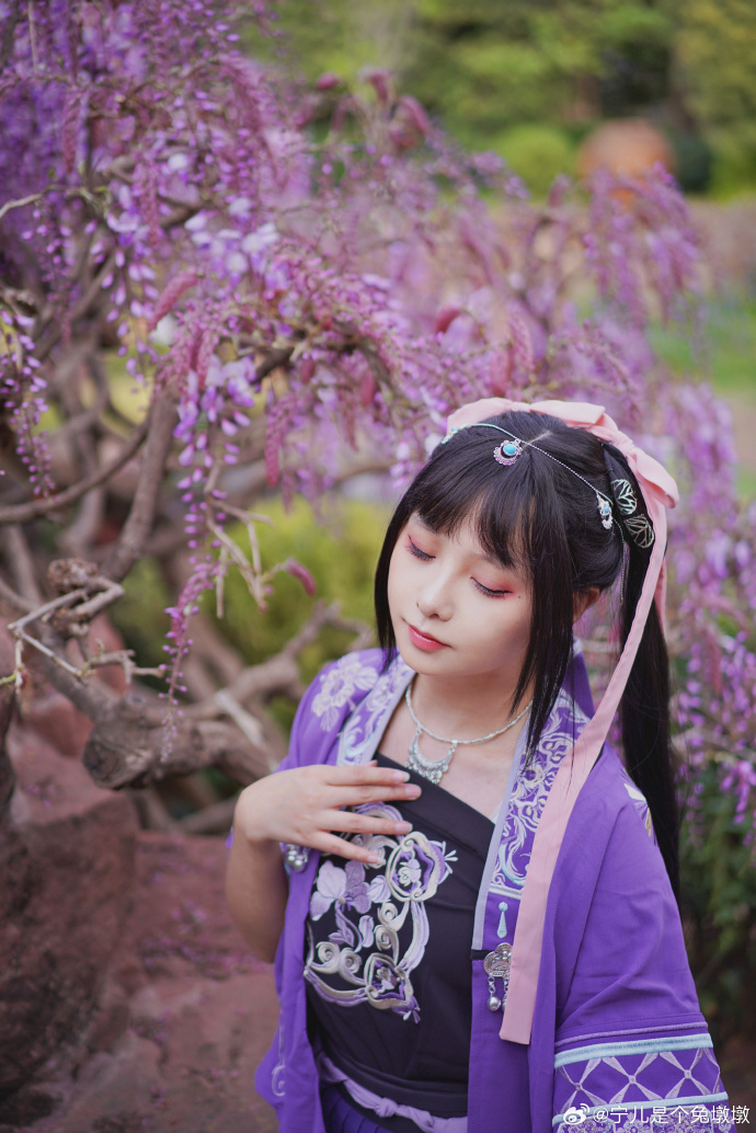 ### 【cos正片】仙剑奇侠传七-白沫晴汉服同人出镜/妆造：原po摄影：@残翼 预览 1