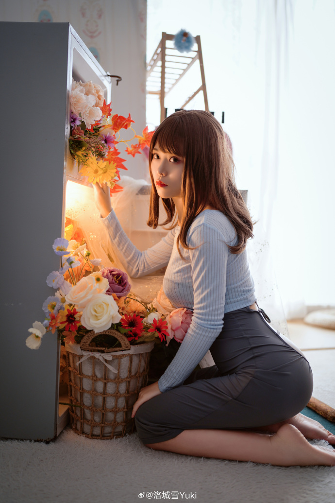 “哥，帮我系一下”吉他妹妹（33p）×贝斯妹妹（27p）​服装是Hitomio老 预览 5
