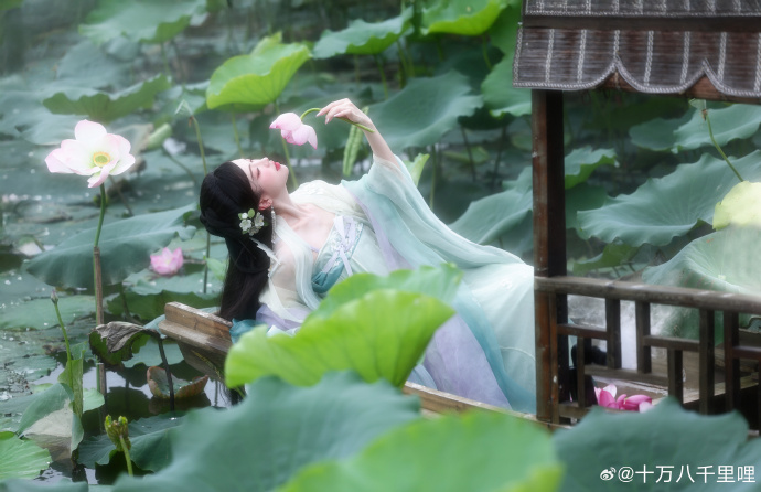 荷 十里呐超话 📷亦晚洲 💄婷婷不吃西红柿#### ​