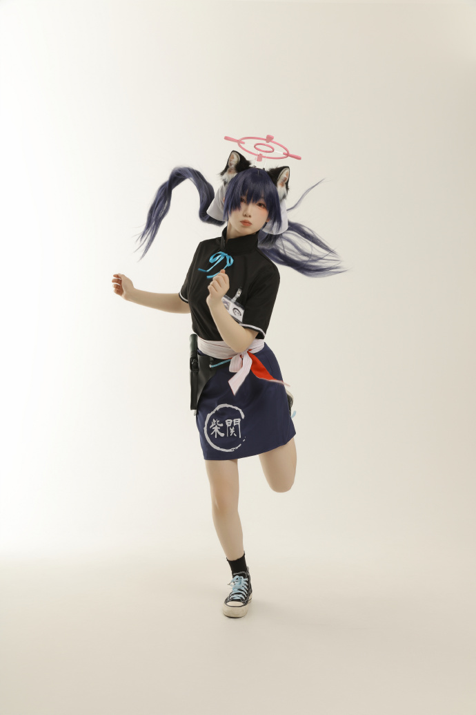 蔚蓝档案超话cos正片超话 【欢迎光临！柴关拉面】黑见芹香 我📷大宇 2杭州 预览 1
