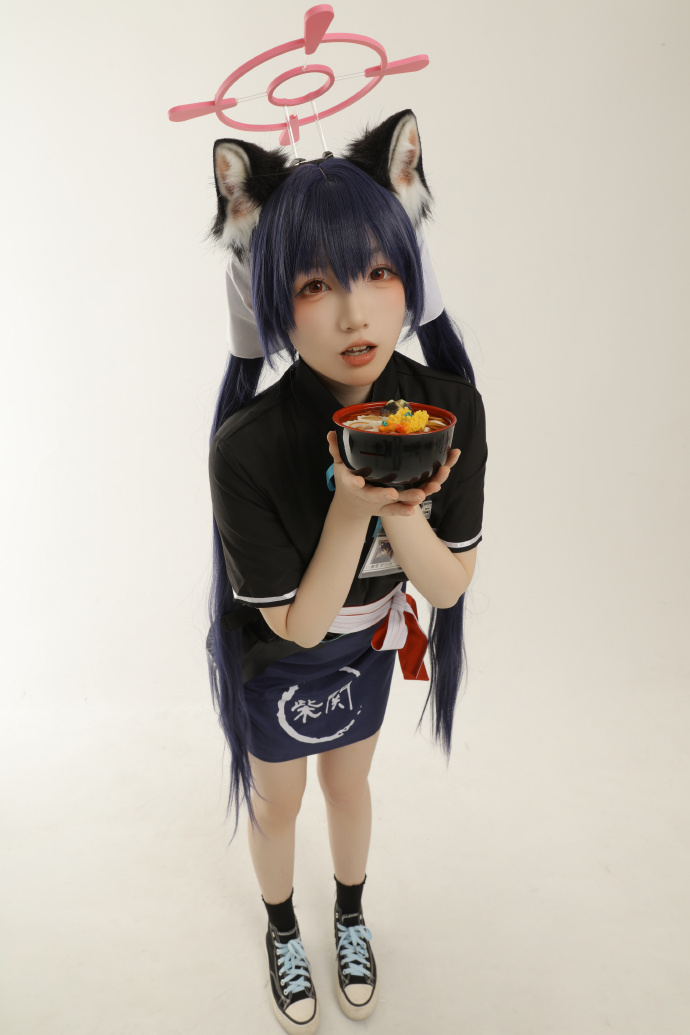 蔚蓝档案超话cos正片超话 【欢迎光临！柴关拉面】黑见芹香 我📷大宇 2杭州 预览 2