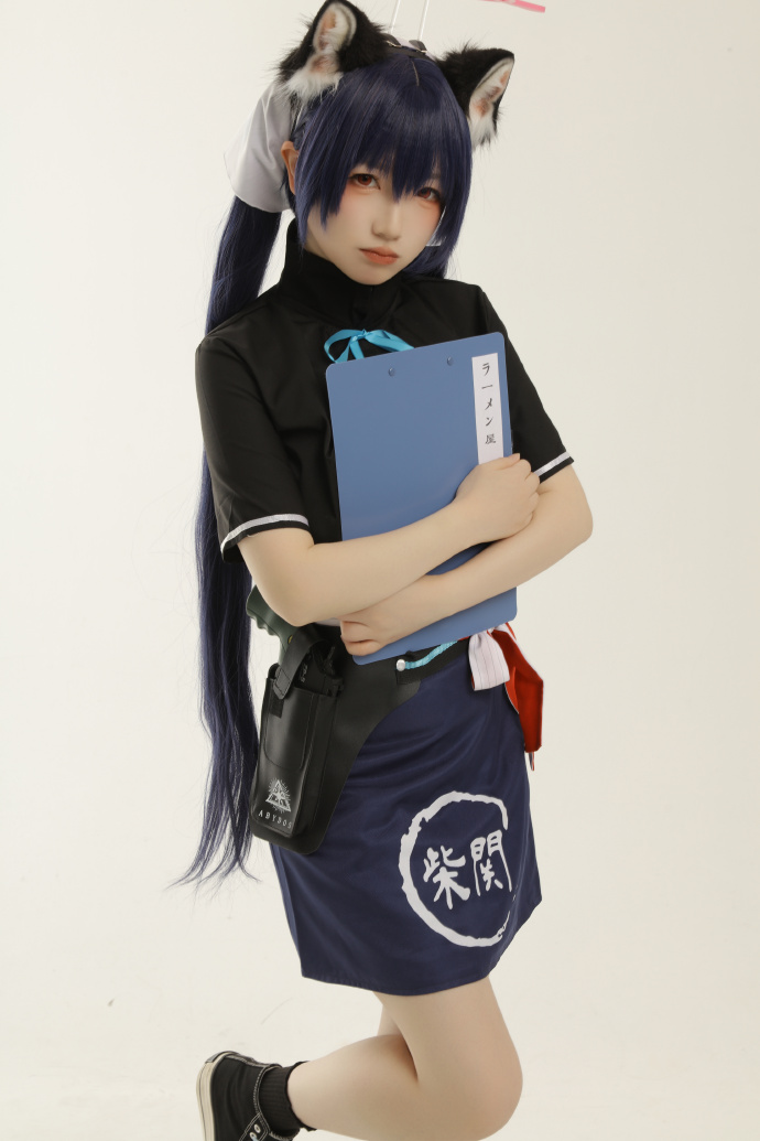蔚蓝档案超话cos正片超话 【欢迎光临！柴关拉面】黑见芹香 我📷大宇 2杭州 预览 5