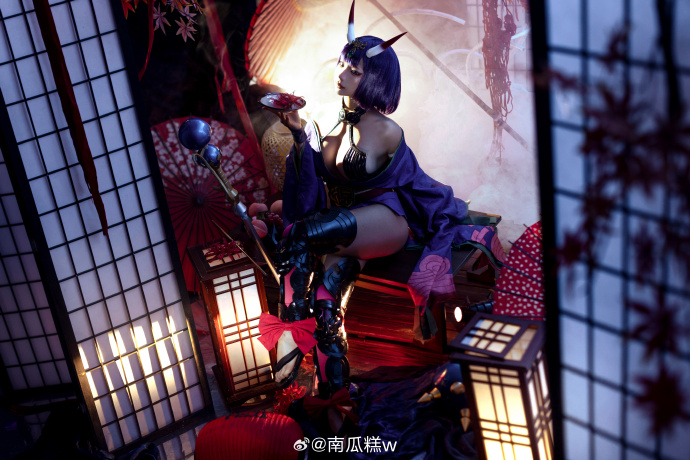 《fgo酒吞童子》🍙转+关，抽10人送10图高清壁纸🍙📷：@仙鱼鱼的微博 ### 预览 6