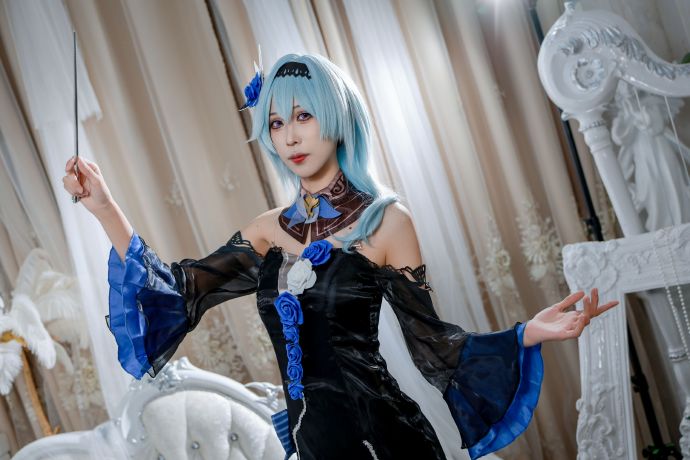 “这个仇，我先记下了！”cos：原神-尤菈### ​ 预览 1