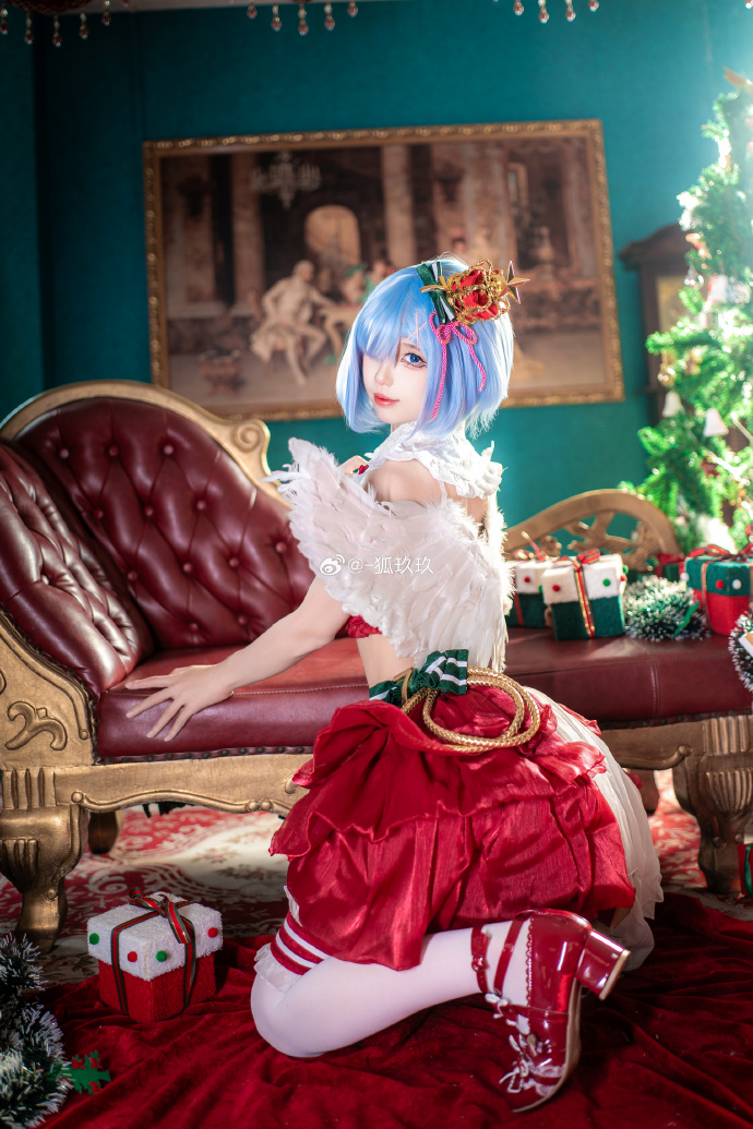 ☆.⸝⸝𐂂🎄.:*🛷𓍼🎅🏻𓍯🍎🌟因为有你在，蕾姆的圣诞节便过得有意义了～🎄⛄️. 预览 1
