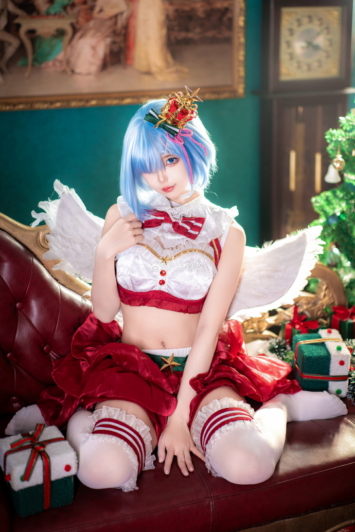 ☆.⸝⸝𐂂🎄.:*🛷𓍼🎅🏻𓍯🍎🌟因为有你在，蕾姆的圣诞节便过得有意义了～🎄⛄️. 预览 2