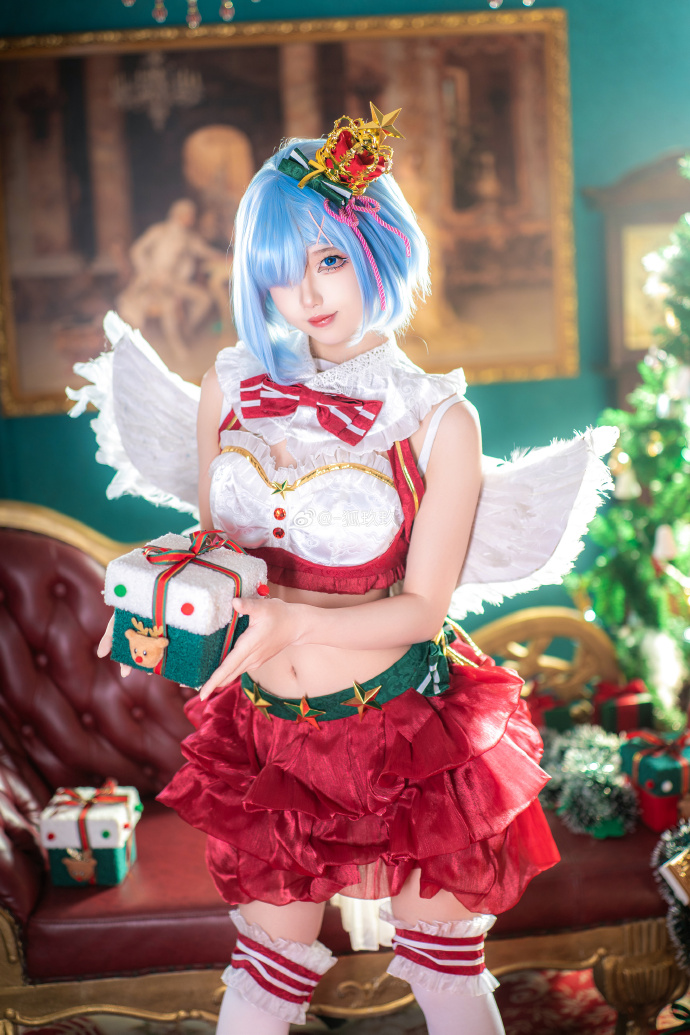 ☆.⸝⸝𐂂🎄.:*🛷𓍼🎅🏻𓍯🍎🌟因为有你在，蕾姆的圣诞节便过得有意义了～🎄⛄️. 预览 5