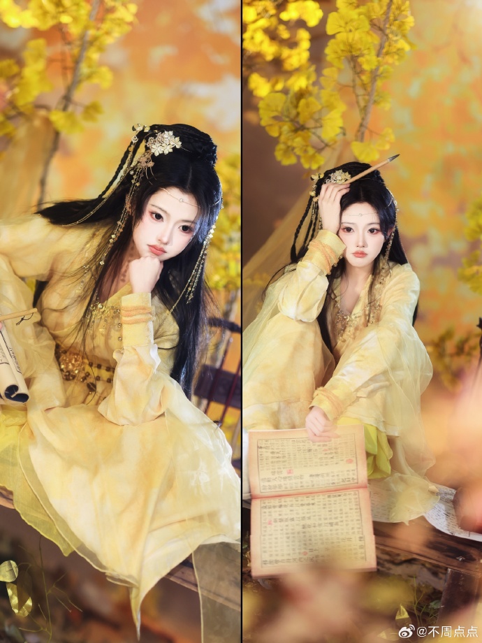 汉服超话汉服超话 【小陆】汉服正片分享“我替她记得。”｜｜｜原著/出镜：我 预览 4
