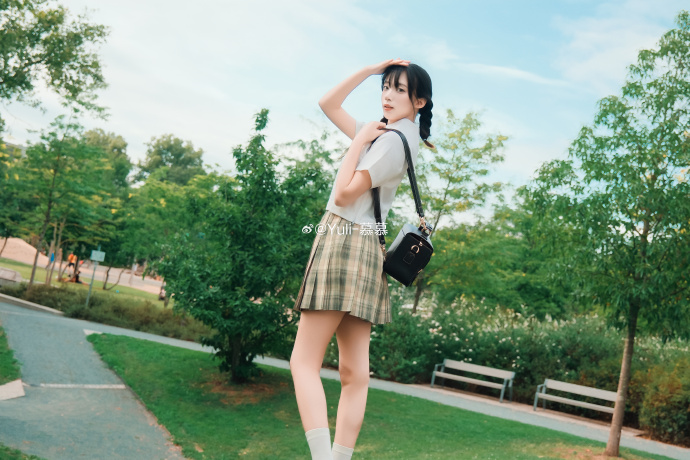 好久不JK了💚📷@小菜菜籽w all ↓ Yuli暮暮超话### ​ 预览 6