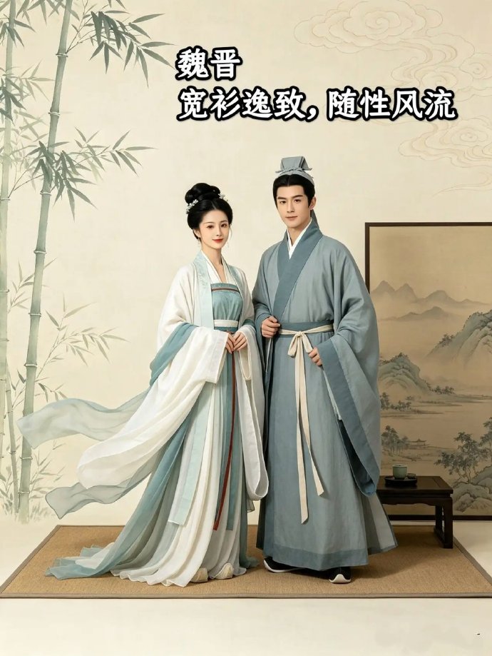 “各朝汉服有多美？看完这组图鉴就懂了。” ​ 预览 5