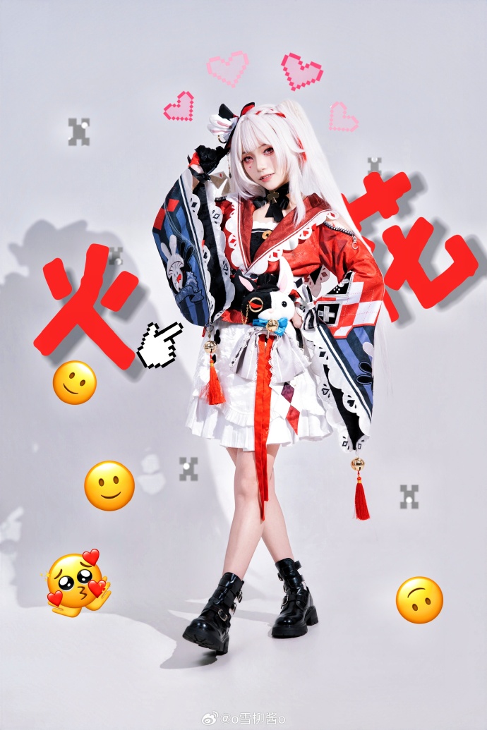 崩坏星穹铁道超话## 花粉宝宝们～你们最喜欢的火花花来啦～出镜＆后期:本人摄影 预览 5