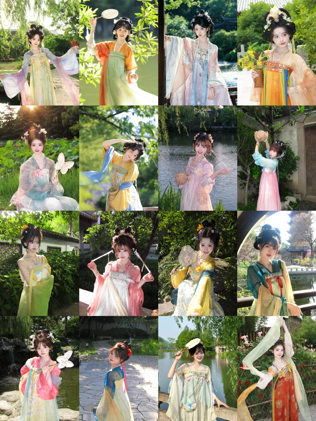 汉服氛围感拍照姿势分享~～ 预览 2