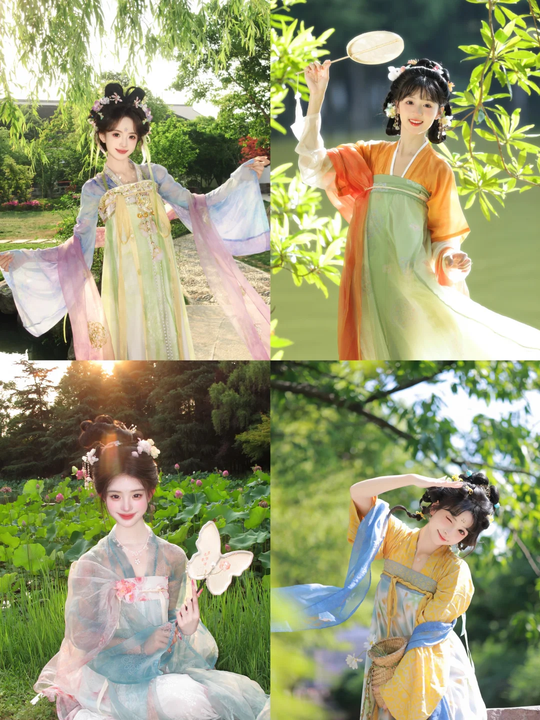 汉服氛围感拍照姿势分享~～ 预览 3