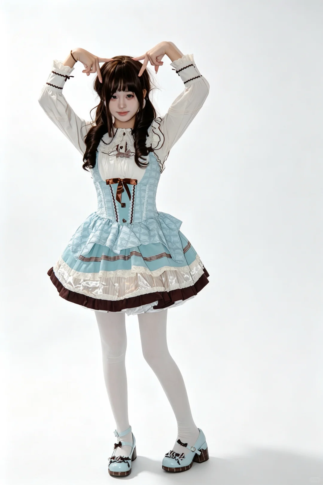 谁懂！这组Lolita直接甜到心巴上💙 预览 4