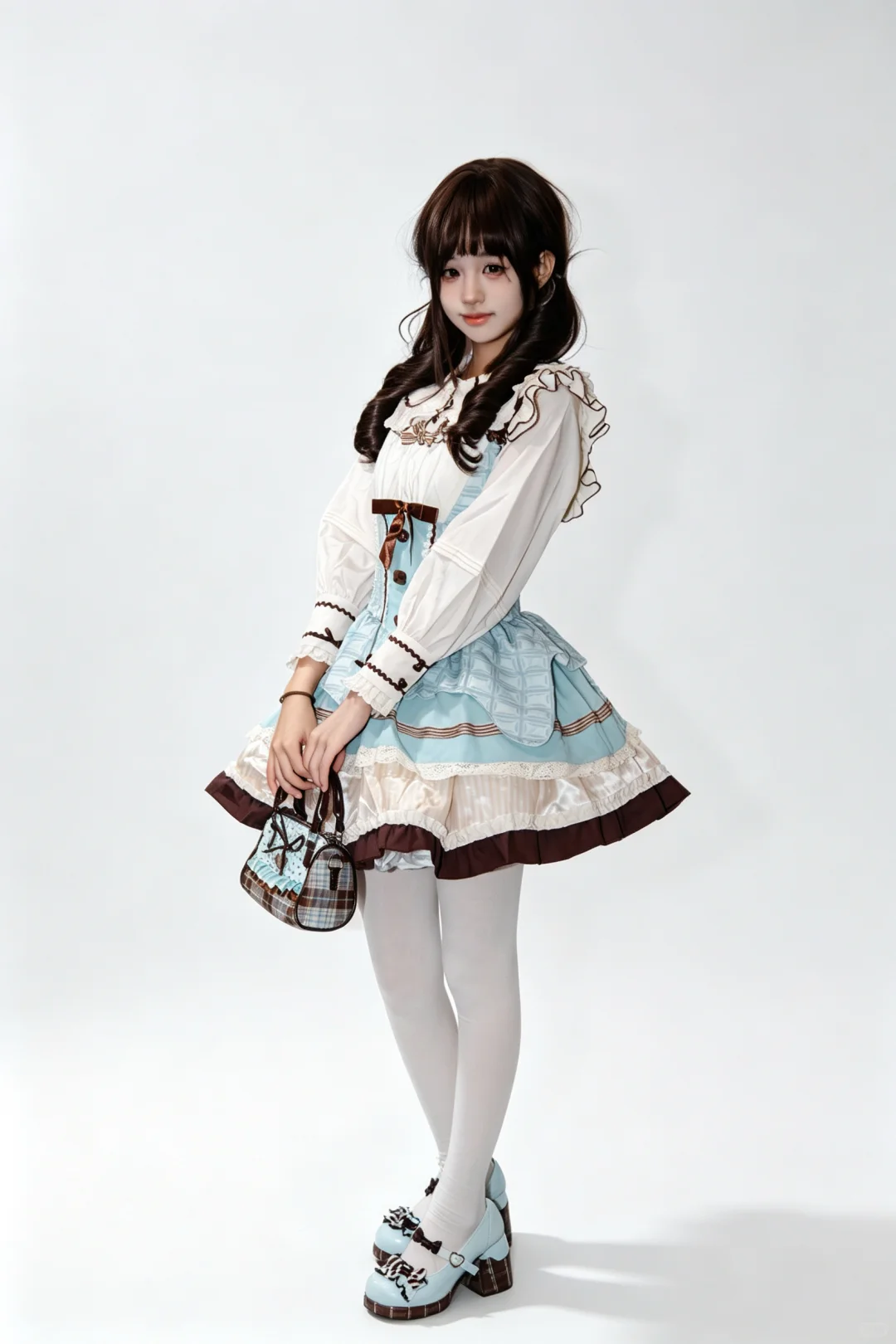 谁懂！这组Lolita直接甜到心巴上💙 预览 6