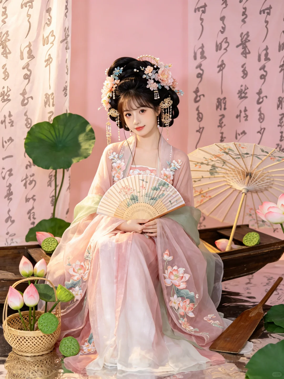 荷花的清冷感，清风徐来，荷叶轻摇~附口令 预览 6